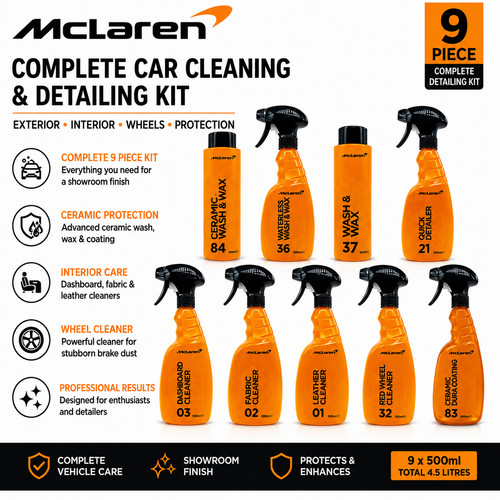 Mclaren car cleaning - mclaren, detailing